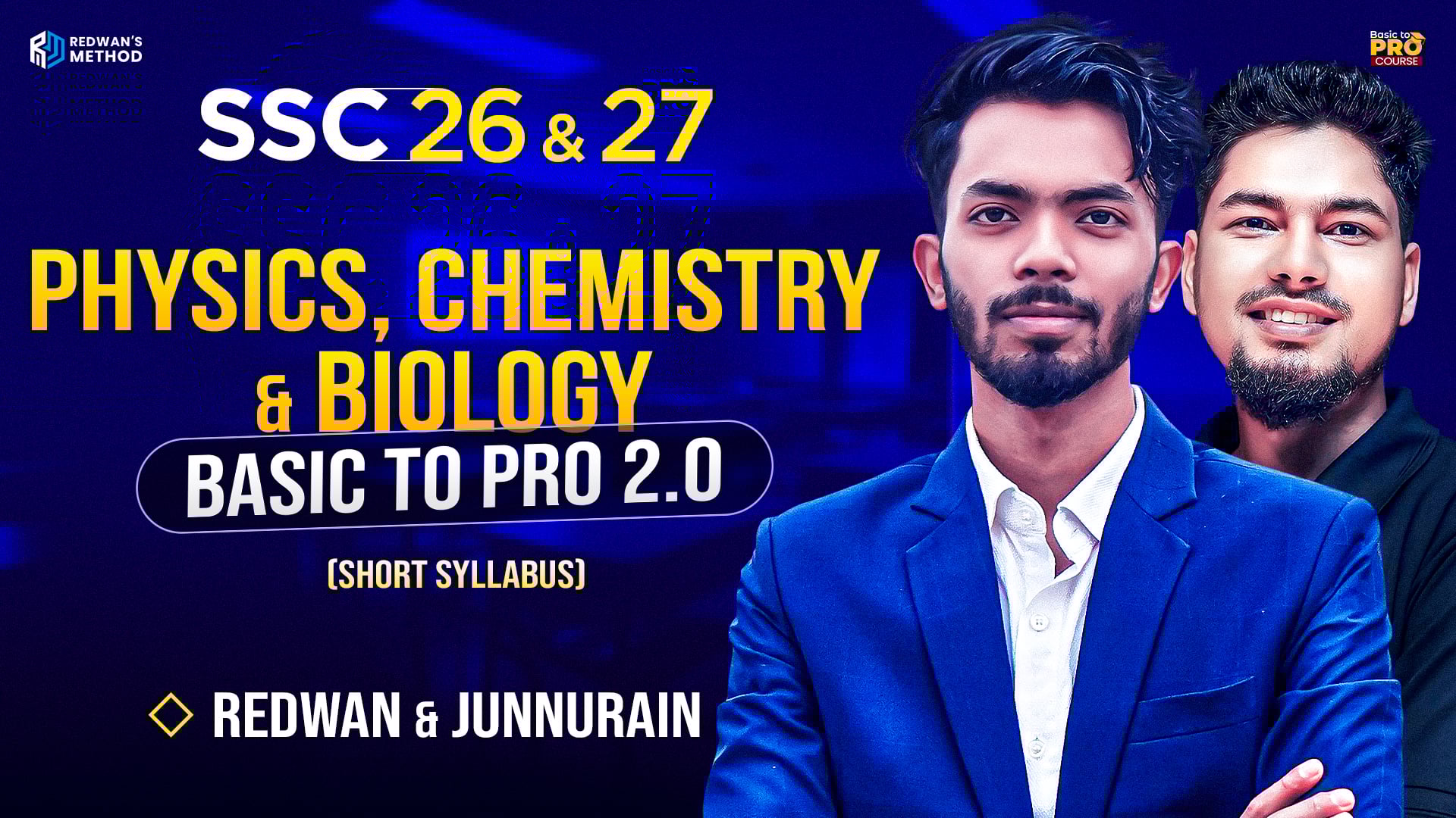 SSC PCB (Physics, Chemistry, Biology) Basic to Pro 2.0 Combo Course