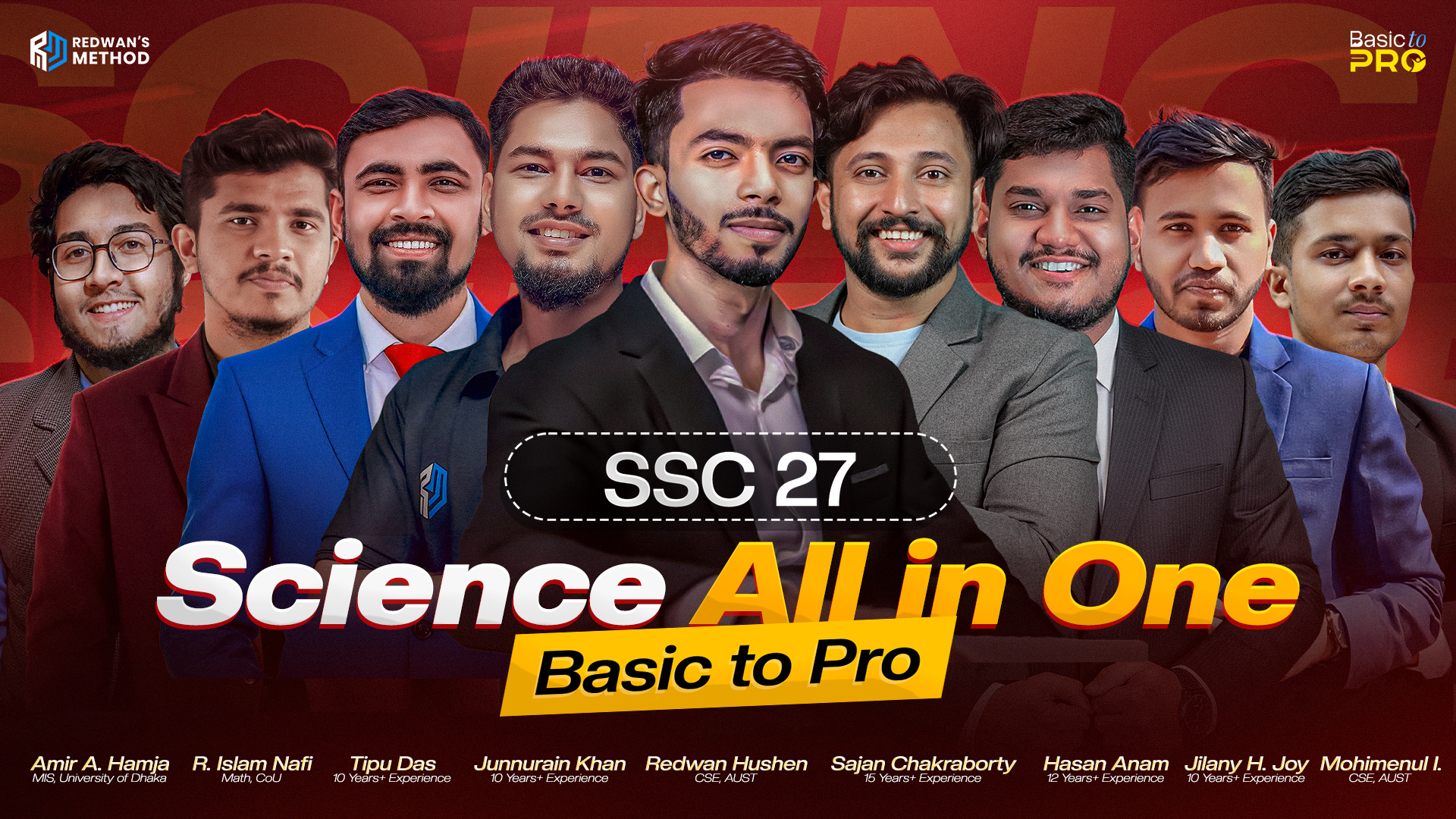 Science All in One Basic to Pro Combo Course SSC 2027